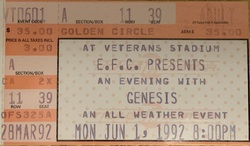 Genesis on Jun 1, 1992 [811-small]
