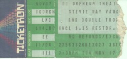 Stevie Ray Vaughan / The Fabulous Thunderbirds on Nov 17, 1985 [122-small]