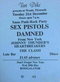 Sex Pistols / The Damned / Johnny Thunders And The Heartbreakers / The Clash on Dec 21, 1976 [245-small]