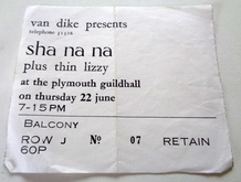 Sha Na Na / Thin Lizzy on Jun 22, 1972 [273-small]