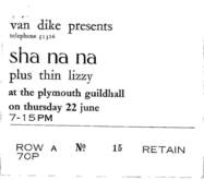 Sha Na Na / Thin Lizzy on Jun 22, 1972 [274-small]