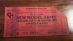 New Model Army / Fields of the Nephilim / Oyster Band on Nov 5, 1990 [446-small]