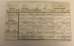 Genesis / Paul Young on May 31, 1987 [466-small]