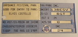 Elvis Costello and the Rude 5 on Aug 15, 1989 [505-small]