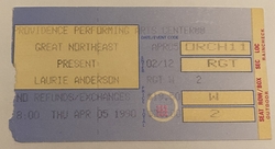 Laurie Anderson on Apr 5, 1990 [530-small]