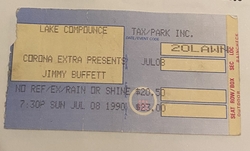 Jimmy Buffett / Zachary Richard on Jul 12, 1990 [536-small]