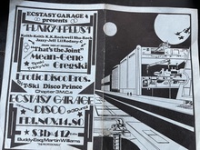 tags: Funky 4 Plus 1, Sha-Rock, Chapter 3M.C.s, Keith Keith, Jazzy Jeff, Lil Rodney C, T-Ski, K.K. Rockwell, Mean Gene, Disco Prince, DJ Gregski, Tipski, Tricky Vic, Funky 4 + 1, New York, New York, United States, Gig Poster, Advertisement, Ecstasy Garage - Funky 4 Plus 1 / Sha-Rock / Keith Keith / Jazzy Jeff / Lil Rodney C / K.K. Rockwell / Mean Gene / DJ Gregski / T-Ski / Disco Prince / Tipski / Tricky Vic / Chapter 3M.C.s / Funky 4 + 1 on Nov 14, 1980 [972-small]