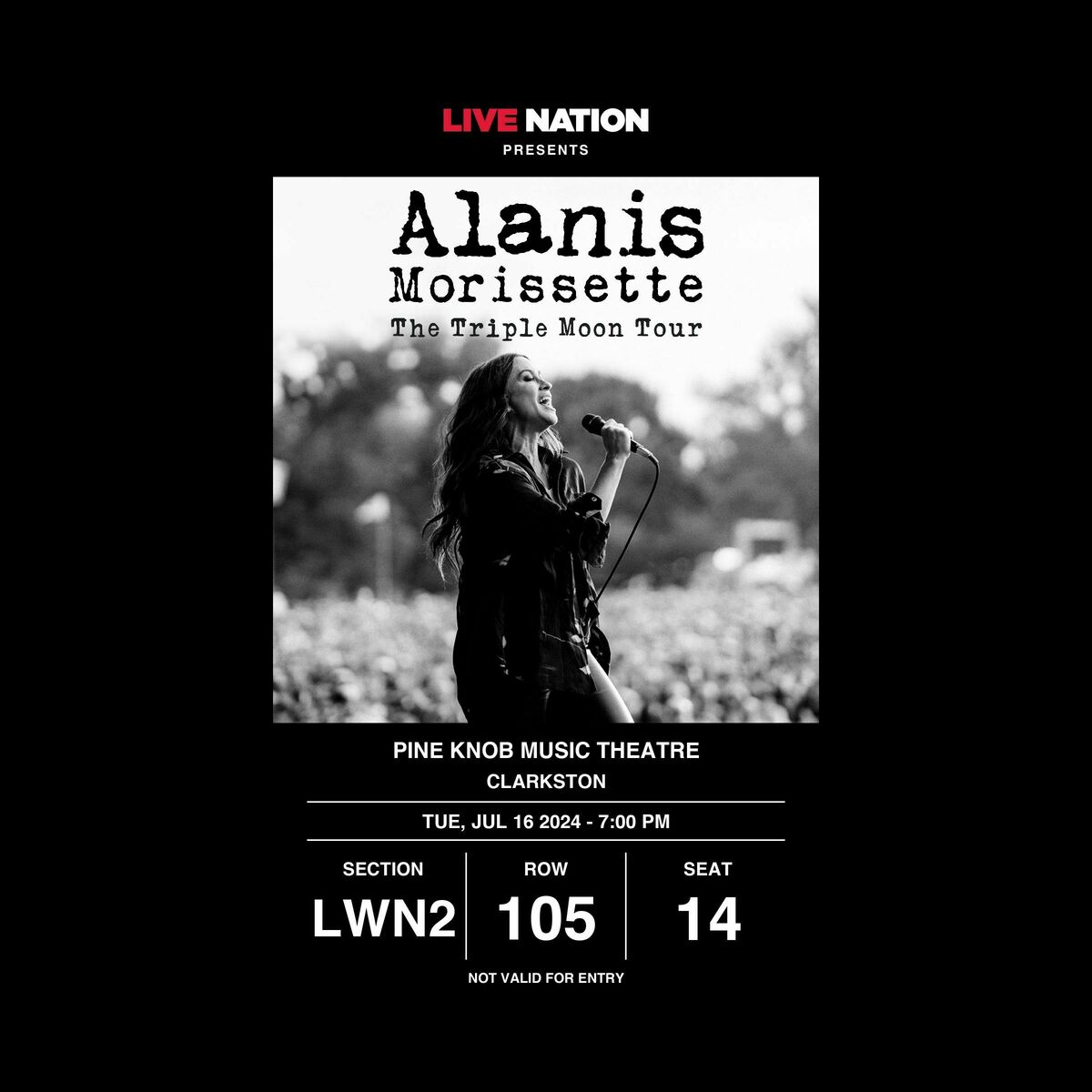 Alanis Morissette Concert & Tour History (Updated for 2024) Concert