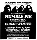 Humble Pie / Groundhog / Edgar Winter on Jun 27, 1972 [017-small]
