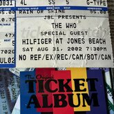 The Who & Robert Plant (2002), tags: The Who, Robert Plant, Wantagh, New York, United States, Ticket, Jones Beach Amphitheater - The Who / Robert Plant on Aug 31, 2002 [031-small]