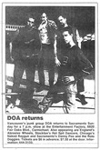 D.O.A. / Abrasive Wheels / Hot Spit Dancers / Danny Poo and the Rotodogies on Sep 30, 1984 [109-small]