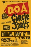 Circle Jerks / D.O.A. / Tales of Terror / The Fastbacks on May 17, 1985 [110-small]