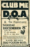 D.O.A. / The Popealopes on Dec 8, 1988 [115-small]