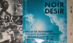 tags: Noir Desir, Brussels, Brussels Capital, Belgium, Ticket, Halles de Schaerbeek - Noir Desir on Apr 5, 1997 [182-small]