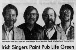 The Pittsburgh Press, 12 Mar 1981, Thu ·Page 42, Wolfe Tones on Mar 13, 1981 [272-small]