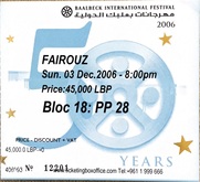 Fairouz on Dec 3, 2006 [322-small]