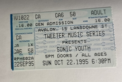 Sonic Youth / Helium on Oct 22, 1995 [378-small]