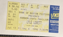 Lyle Lovett And His Large Band / Lisa Loeb on Sep 6, 1996 [402-small]