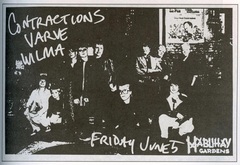 The Contractions / The Varve / Wilma on Jun 5, 1981 [490-small]