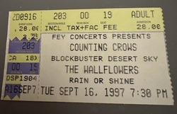 Counting Crows / Wallflowers on Sep 16, 1997 [564-small]