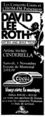 David Lee Roth / Cinderella on Nov 1, 1986 [997-small]