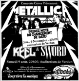 Metallica / Keel / Sword on Nov 6, 1986 [007-small]