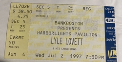 Lyle Lovett / The Cicadas on Jul 2, 1997 [156-small]