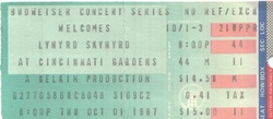 Lynyrd Skynyrd / The Rossington Band on Oct 1, 1987 [174-small]