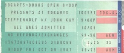 John Kay & Steppenwolf on Oct 9, 1987 [194-small]