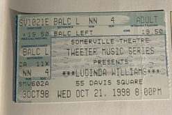 Lucinda Willams / Jim Lauderdale on Oct 21, 1998 [204-small]
