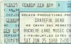 Grateful Dead / Bruce Hornsby and the Range on Jun 25, 1988 [346-small]