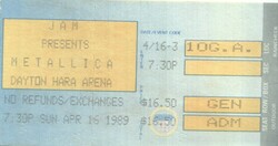 Metallica / Queensrÿche on Apr 16, 1989 [553-small]