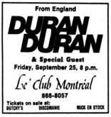 Duran Duran on Sep 25, 1981 [599-small]