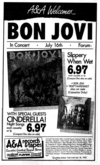 Bon Jovi / Cinderella on Jul 16, 1987 [668-small]