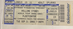 Rolling Stones / The Pretenders on Sep 3, 2002 [680-small]
