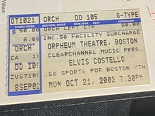 Elvis Costello & The Imposters / NRBQ on Oct 21, 2002 [687-small]
