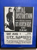 Social Distortion / Reverand Horton Heat / Paw on Aug 1, 1992 [477-small]