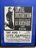Social Distortion / Reverend Horton Heat / Paw on Aug 1, 1992 [477-small]