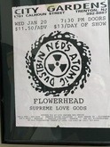 Ned's Atomic Dustbin / Flowerhead / supreme love gods on Jan 20, 1993 [478-small]
