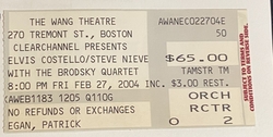 Elvis Costello / Steve Nieve / Brodsky Quartet on Feb 27, 2004 [622-small]