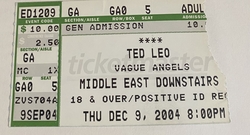 Ted Leo and The Pharmacists / Matt Pond PA / Vague Angels on Dec 9, 2004 [627-small]