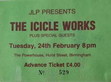 The Icicle Works on Feb 24, 1986 [881-small]