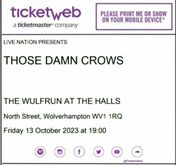Those Damn Crows / The Cruel Knives on Oct 13, 2023 [950-small]
