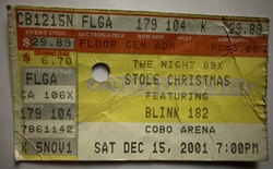 blink-182 / The Crystal Method / Jimmy Eat World / 311 on Dec 15, 2001 [225-small]