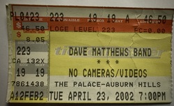 Dave Matthews Band / Ben Kweller on Apr 23, 2002 [231-small]