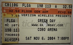 Green Day / New Found Glory / Sugarcult on Nov 6, 2004 [243-small]