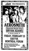Aerosmith / Bryan Adams / Anvil on Feb 25, 1983 [650-small]