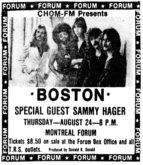 Boston / Sammy Hagar on Aug 24, 1978 [734-small]