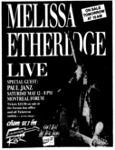 Melissa Etheridge / Paul Janz on May 12, 1990 [764-small]