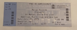 XX Merge: Merge Records 20th Anniversary on Jul 22, 2009 [823-small]